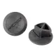 Tope para avance de manillar Bontrager IsoZone. Par. Negro