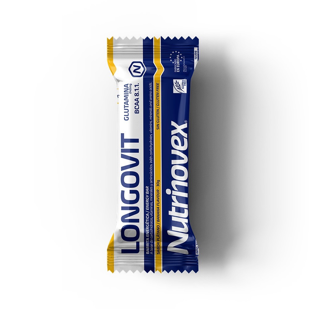 Barrita Nutrinovex Longovit Platano | Barritas | Bicicletas