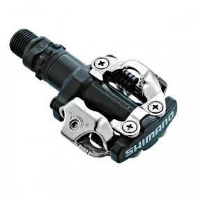 Pedais Shimano M520 SPD Preto com Calas SM-SH51