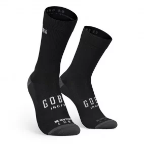 Calcetines Gobik Iro 2.0 Black Logo