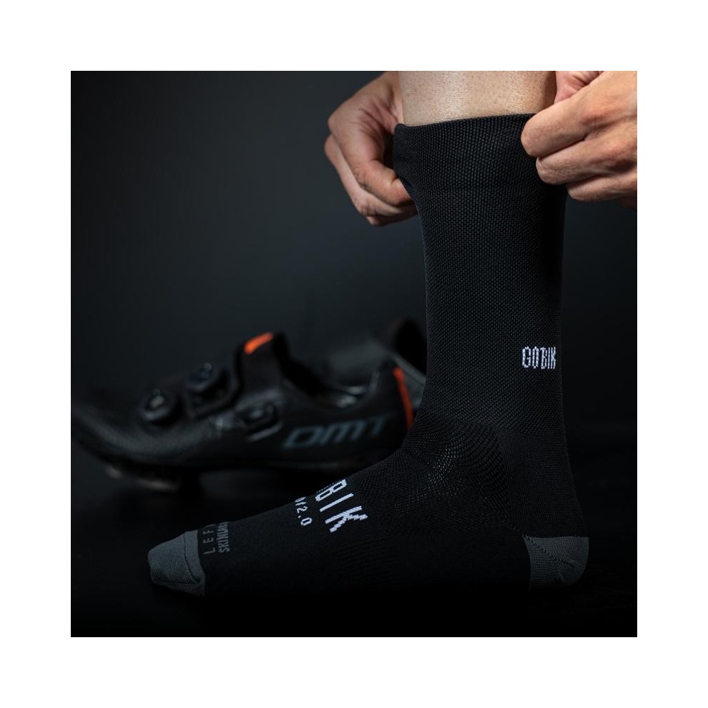 Calcetines Gobik Iro 2.0 Black Logo | Calcetines Gobik