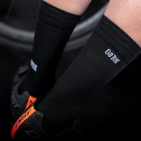 Calcetines Gobik Iro 2.0 Black Logo