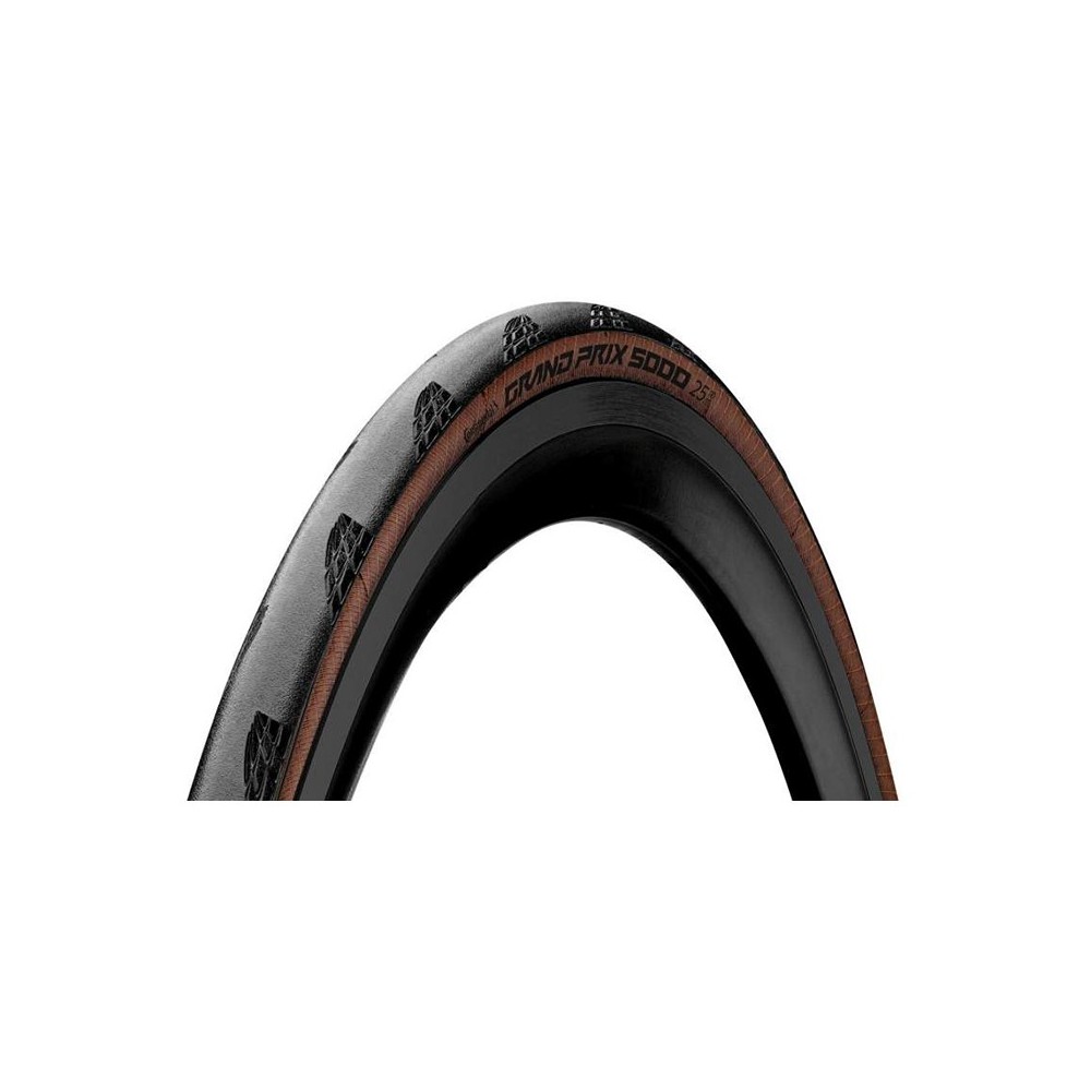 Cubierta Continental Grand Prix 5000 TLR Negro/trasnparente