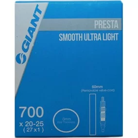 Camara Giant 700X20-25 PV 60mm Smooth Ultra Light