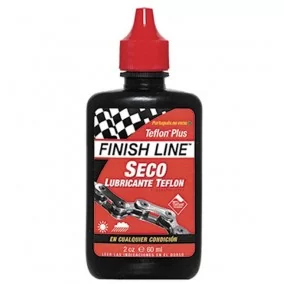 Óleo de óleo Finish Line Para secar com Teflon 60ml