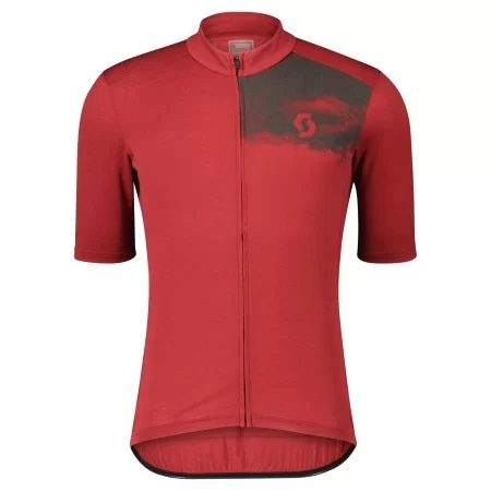 Maillot Scott Ms Gravel Merino Ss