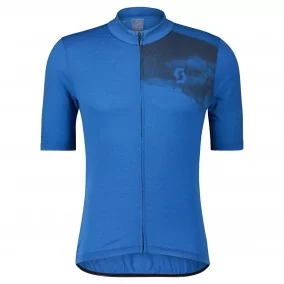 Maillot Scott Ms Gravel Merino Ss