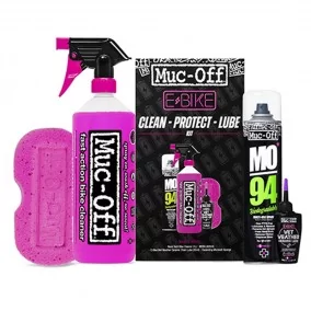 Kit Muc-Off Cleaning/Protection/Lubricant for E-Bike