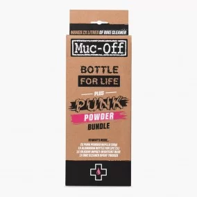 Kit de limpeza Muc-Off Pó de punk + garrafa "para a vida"