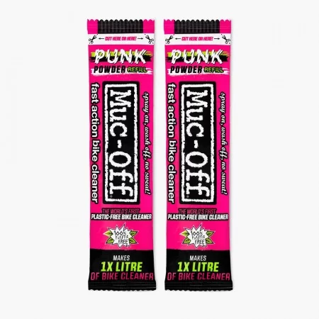 Kit de limpeza Muc-Off Pó de punk + garrafa "para a vida"