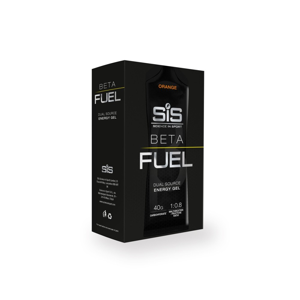 Pack 6 Uds Gel SIS Beta Fuel Orange | Geles | Bicicletas