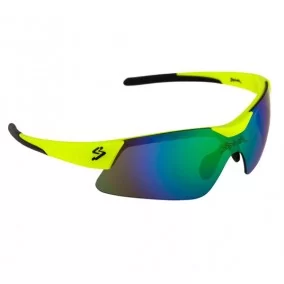 GAFAS SPIUK MAMBA LENTE ESPEJO VERDE MONTURA AMARILLO/NEGRO