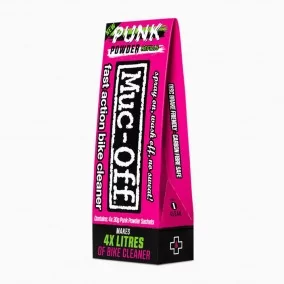 MUC-OFF Punk Powder Bicycle Cleaner - Package of 4