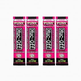 MUC-OFF Punk Powder Bicycle Cleaner - Package of 4