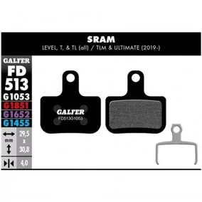 Brake tablets Galfer Standard SRAM Level, T, TL