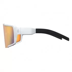 Sunglasses Scott Shield Compact White Mate / Red Lens