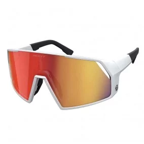 Gafas Scott Pro Shield Blanco Mate / Lente Rojo