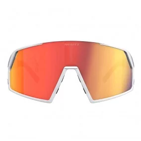 Gafas Scott Pro Shield Blanco Mate / Lente Rojo