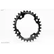 Plato Absolute Black Oval 94 BCD para Sram | AbsoluteBlack