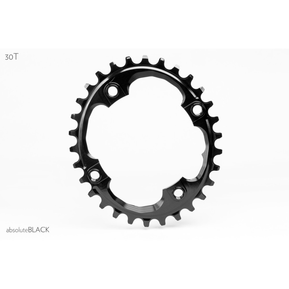 Plato Absolute Black Oval 94 BCD para Sram | AbsoluteBlack