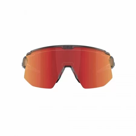 Gafas Bliz Breeze transparente Preto Lente Vermelho Brown