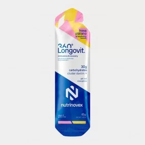 Gel Nutrinovex Longovit 360 flavor Silver Strawberry 45g