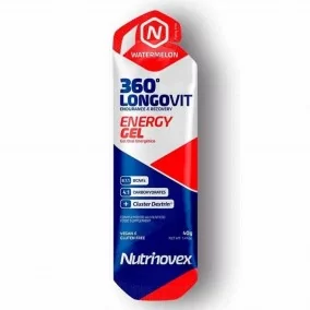 Gel Nutrinovex Longovit 360 flavor Sandia 40g