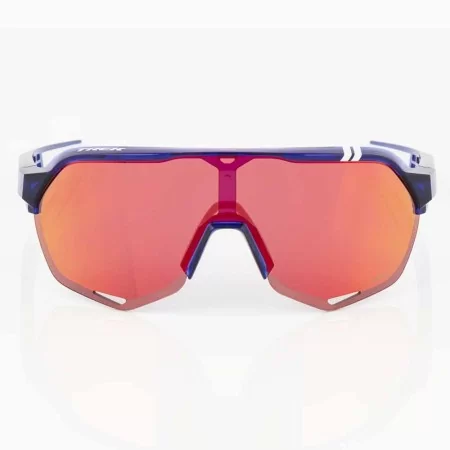 Gafas 100% S2 Trek Edição de Equipe HiPER azul / vermelho