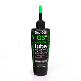 Lubricante MUC-OFF C3 Cerámico Tiempo Seco 120ML. Unidad