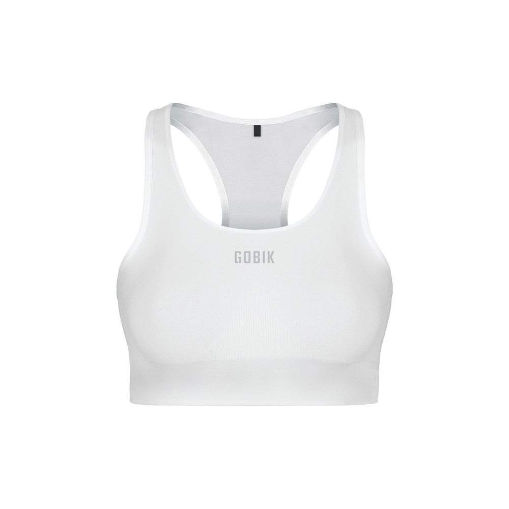 Top Seamless Lithe Mujer Chalk | Gobik | Camisetas