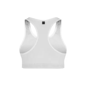 Top Seamless Lithe Woman Chalk