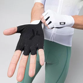 Mamba 2.0 Unisex White Short Gloves