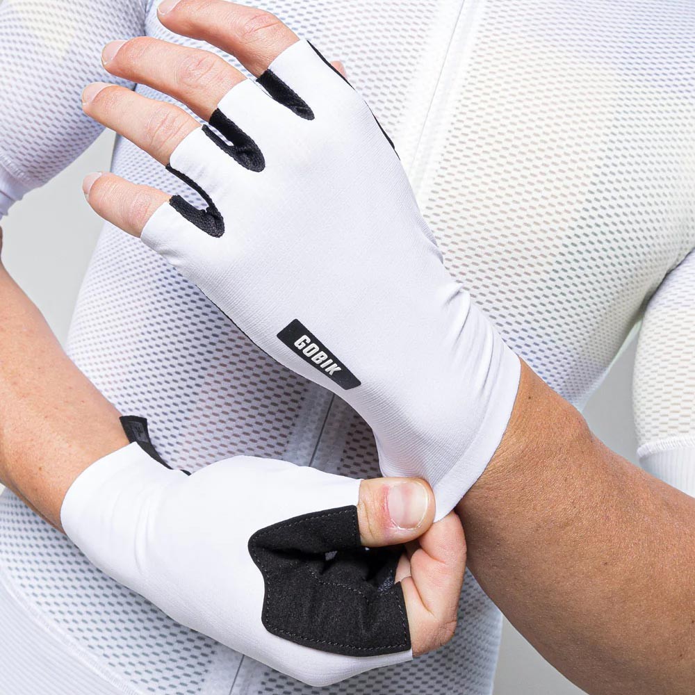 Guantes Cortos Mamba 2.0 Unisex White | Gobik | Guantes