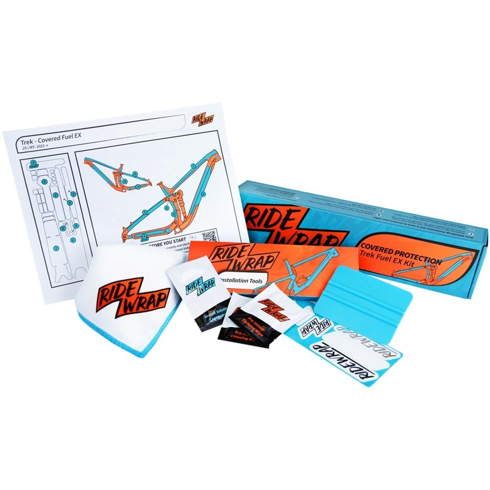 Kit Protección Cuadro Fuel EX 2021 RideWrap Brillo