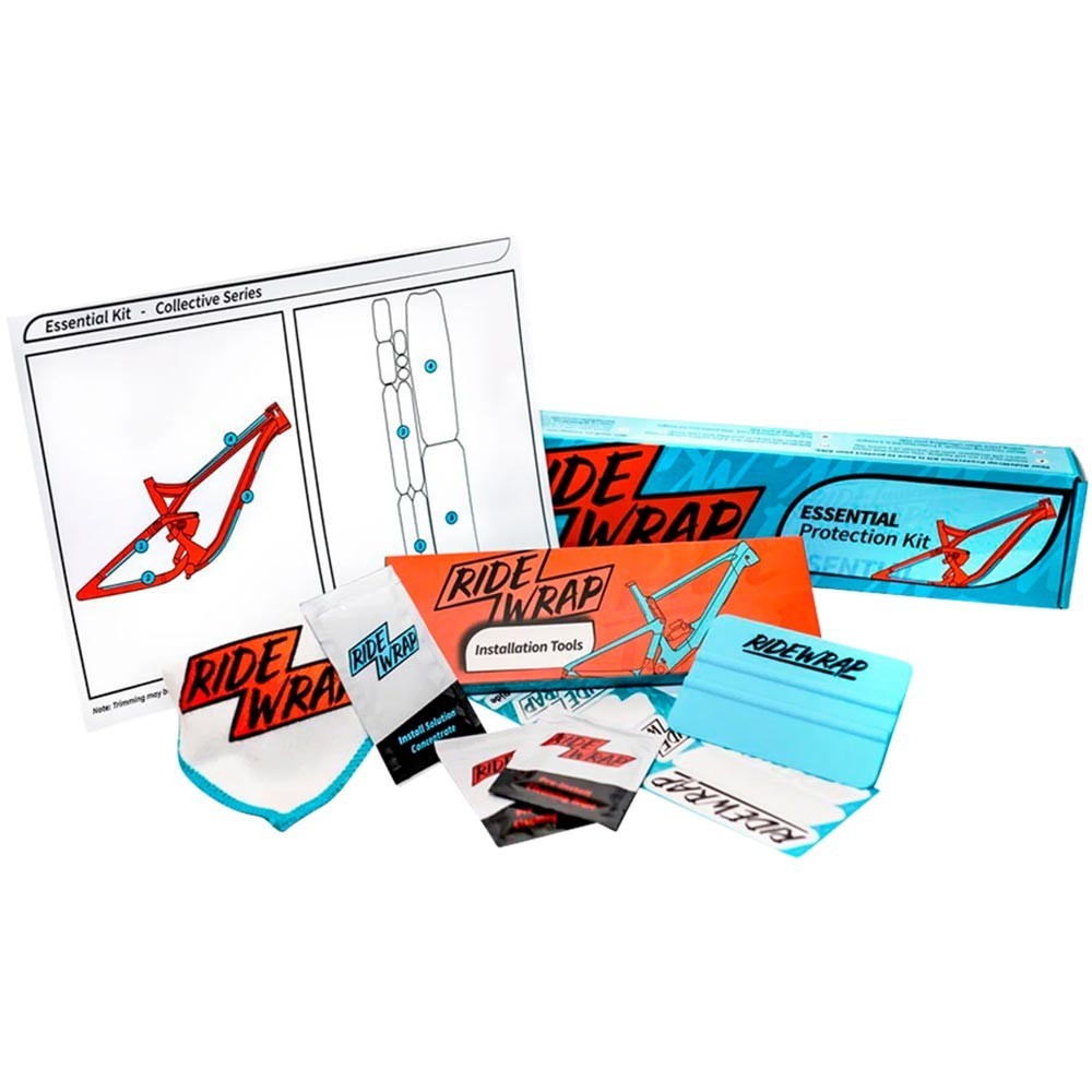 Kit Protección Cuadro MTB RideWrap Brillo | Protectores de