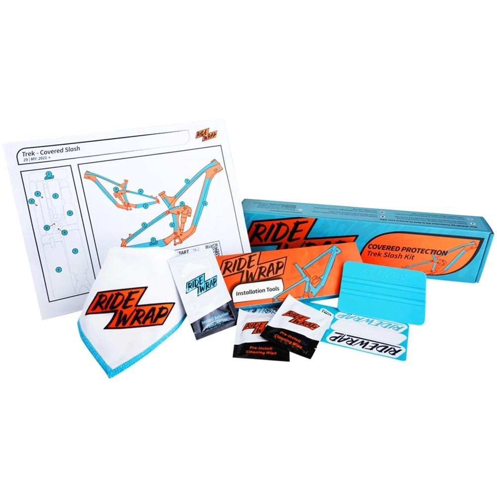 Kit Protección Cuadro Slash 2021 RideWrap Brillo
