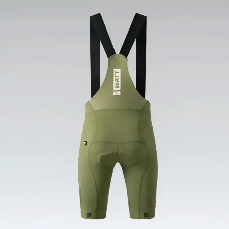 Bib Short Matt 2.0 Male Olive Green - K10