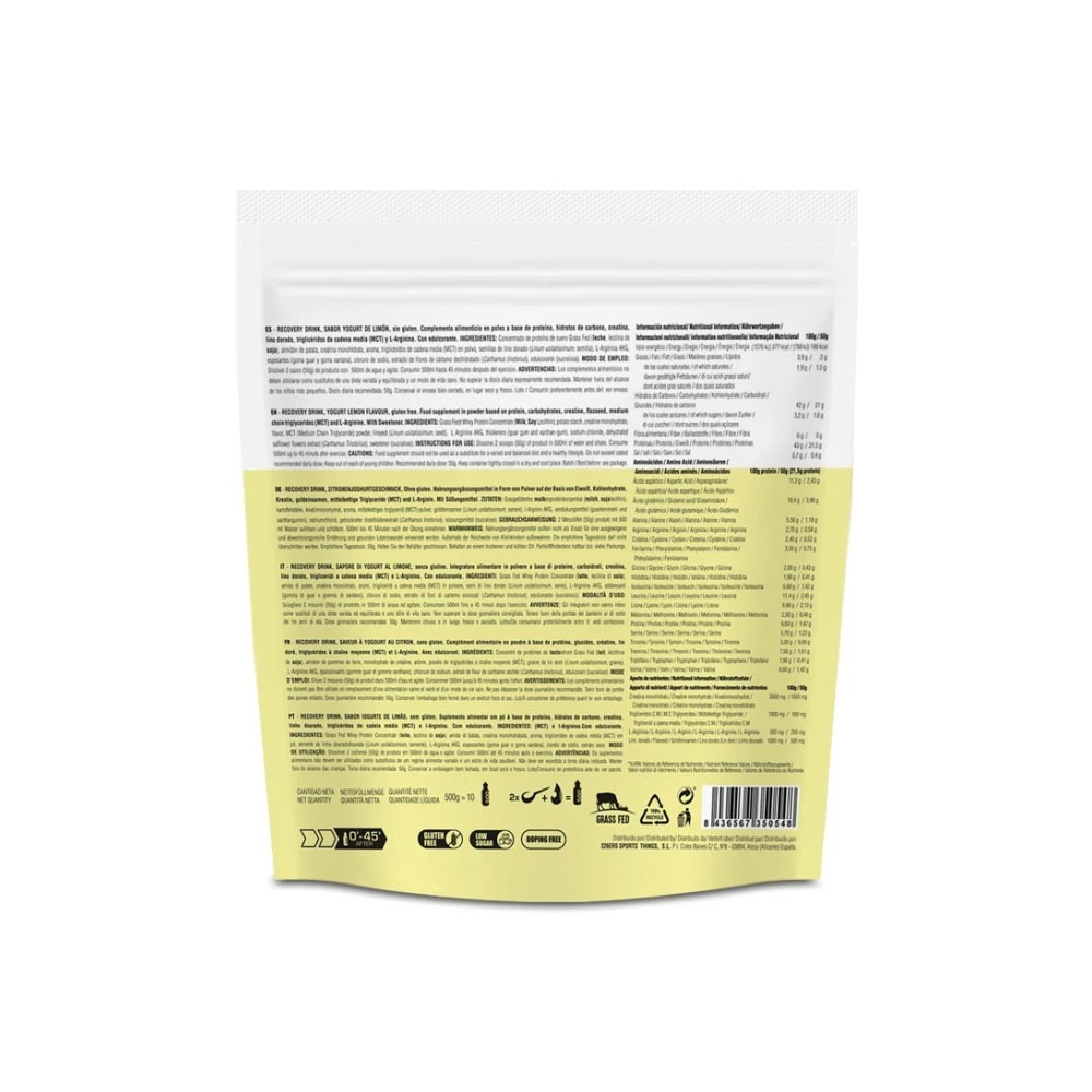 Recuperador 226ERS Yogur de Limon 500Gr | Suplementos