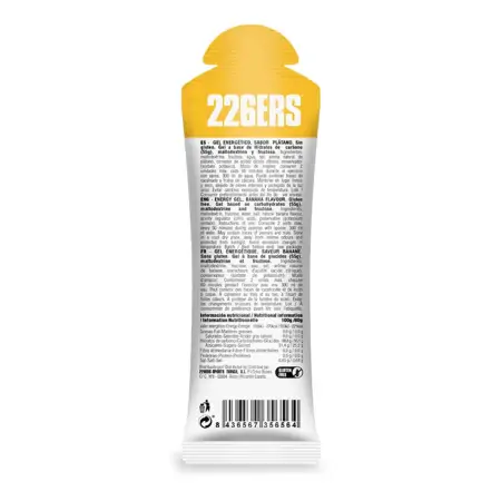 Energy gel 226ERS High Fructose Platano 80g