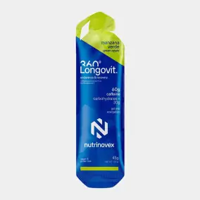 Gel Nutrinovex Longovit 360 flavor Green Apple 45g