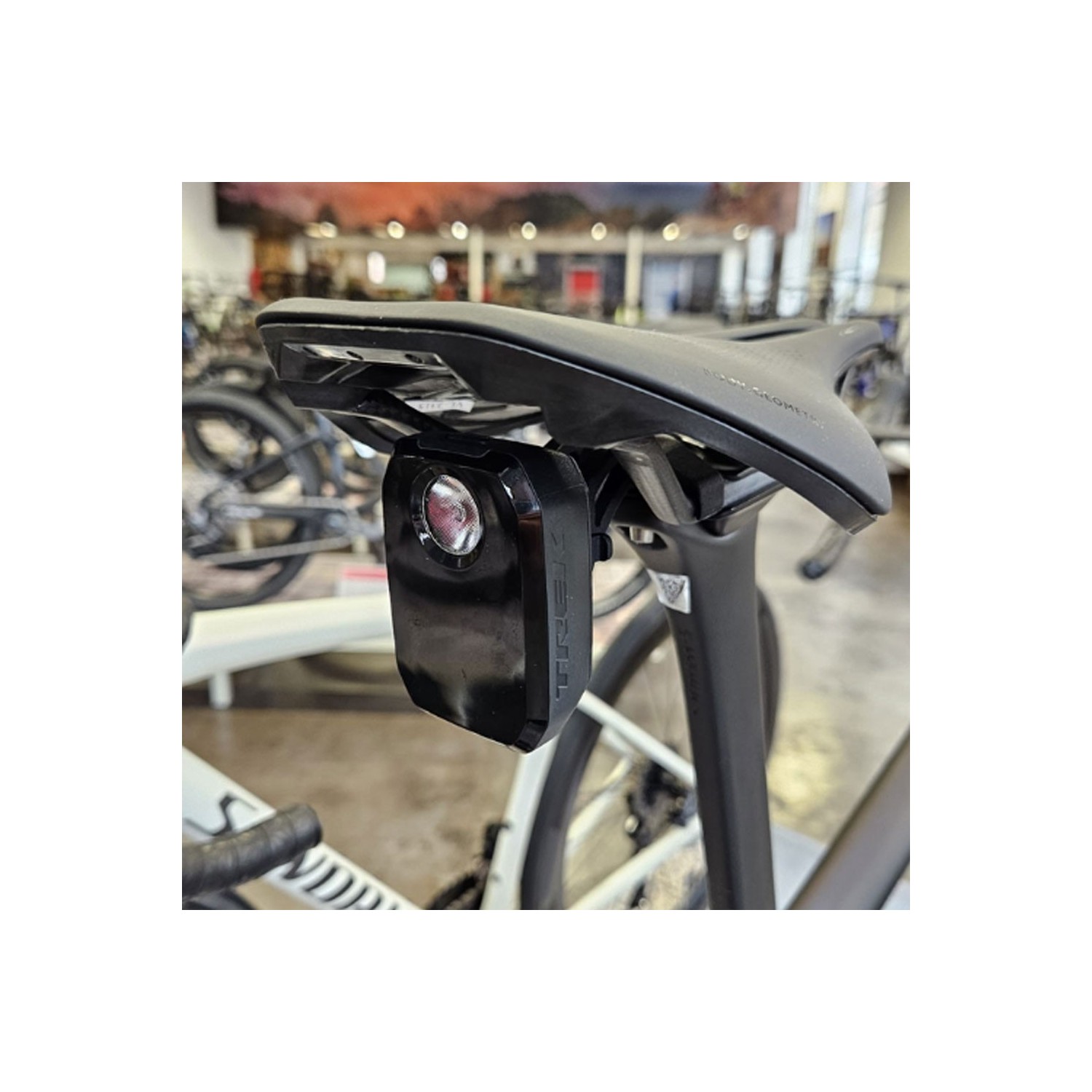 Soporte Luz Trasera Bicicleta | Montaje En Portaequipajes, Ajustable | Aleación Aluminio, Antivibración