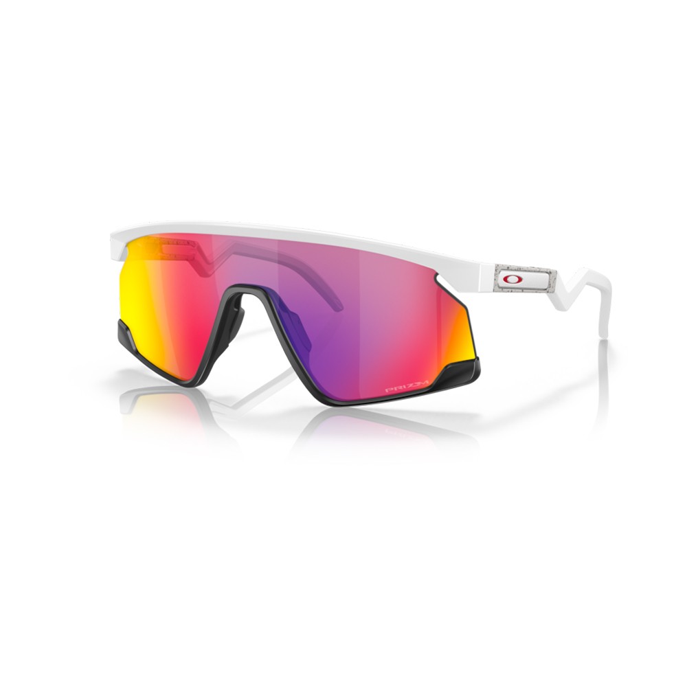 Gafas Oakley BXTR Matte White Prizm Road | Gafas Ciclismo