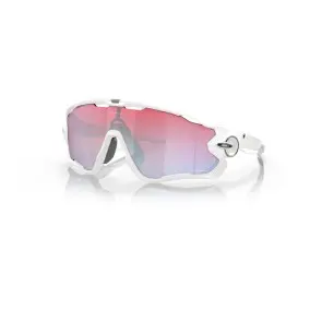 Eyewear Oakley Jawbreaker Polished White Prizm Snow Sapphire