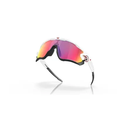 Eyewear Oakley Jawbreaker Polished White Black Prizm Road