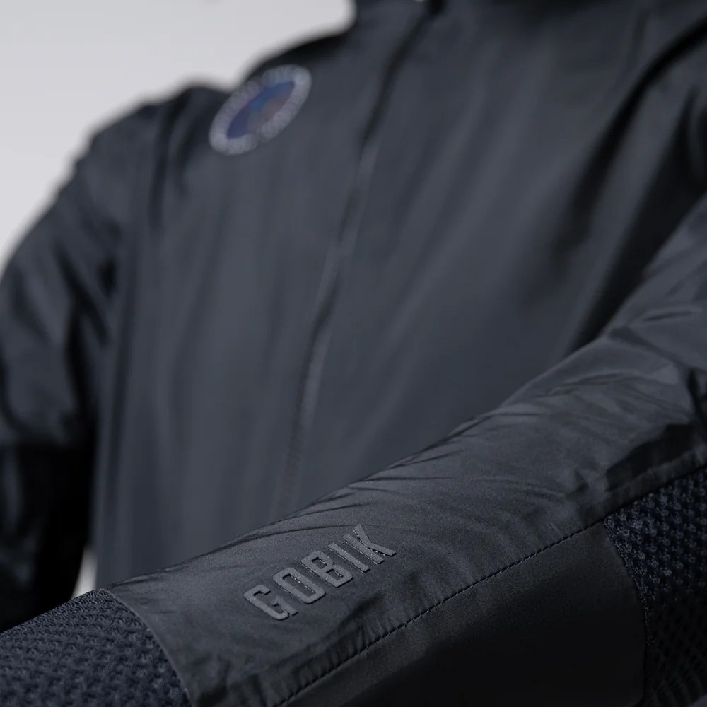 Chaqueta Impermeable Exo 2.0 Unisex Royal Black 2026 | Gobik