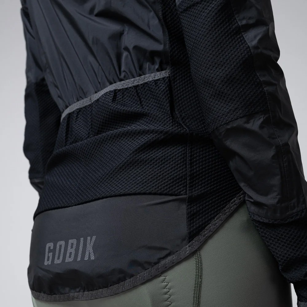 Chaqueta Impermeable Exo 2.0 Unisex Royal Black 2026 | Gobik