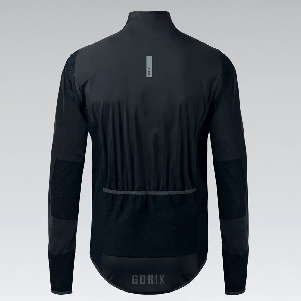 Chaqueta Impermeable Exo 2.0 Unisex Royal Black 2026 | Gobik