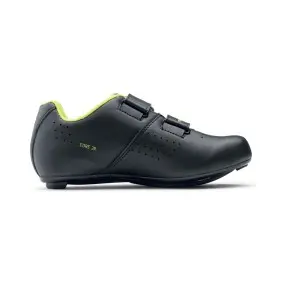 Sapatos Northwave Core Junior Black-Amarillo Fluo