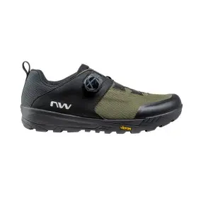 Sapatos Northwave Rockit Plus verde floresta-preto