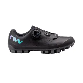 Sapatos Northwave Martelo Plus WMN Black-Iridescent